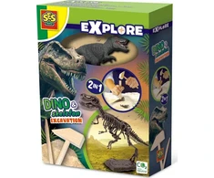 SES Creative – Kasinėjimas – T-Rex ir skeletas – (S25092)