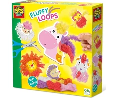 SES Creative – Pūkuotos kilpos – Minkšti verpalai – (S14010)