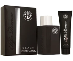 Alfa Romeo Juodas EDT rinkinys vyrams (EDT 125 ml + Dušo želė 90 ml)