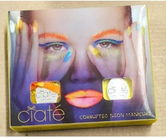 Set Ciate: Paint Pot Top Coat Nagų lakas Juodas Light, 5 ml + Paint Pot Nagų lakas Neon Glitter, 10 g + Paint Pot Nagų lakas Neon Oranžinis 13.5 ml