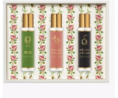 Gucci „Alchemiko sodo“ rinkinys 1921 m. Kvepalų purškiklis 15 ml + „Nimfos giesmė“ Kvepalų purškiklis 15 ml + „Gyvatės balsas“ Kvepalų purškiklis 15 ml