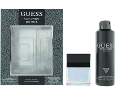 Rinkinys „Guess“: „Seductive“ tualetinis vanduo vyrams, 50 ml + „Seductive Homme“ dezodorantas purškiklis vyrams, 226 ml
