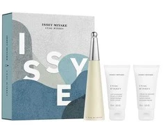 Set Issey Miyake: L'Eau d'Issey Eau De Toilette For Women, 50 ml + L'Eau d'Issey Moisturizing Losjonas kūnui, 50 ml + L'Eau d'Issey Moisturizing Dušo želė For All Skin Types, 50 ml