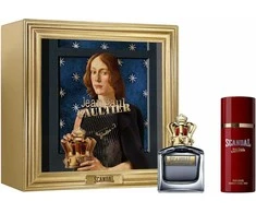 Set Jean Paul Gaultier: Scandal, Eau De Toilette, For Men, 100 ml + Scandal, Dezodorantas Purškiklis, For Men, 150 ml