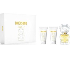 Moschino Toy 2 rinkinys moterims (EDP, 50 ml + kūno losjonas, 50 ml + dušo gelis, 50 ml)