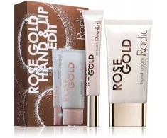 Set Rodial: Rose Gold Rejuvenating Hand Kreminis, 40 ml + Rose Gold Lūpų balzamas, 10 ml
