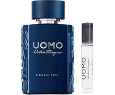 Set Salvatore Ferragamo: Uomo Urban Feel, Eau De Toilette, For Men, 10 ml + Uomo Urban Feel, Eau De Toilette, For Men, 100 ml