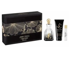 Versace Jimmy Choo I Want Choo Forever rinkinys: kvapusis vanduo purškiklis 100 ml + kūno balzamas 100 ml + kvapusis vanduo purškiklis 7,5 ml