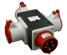 Orno Rozgałęźnik Trifazis skirstytuvas WEJ1X32A/5P, WYJ3X32A/5P, IP44