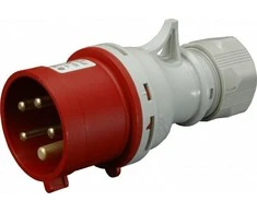 SEZ Portinis kištukas su 5P 32A 400V raudonu IP44 (IVNO 3253)