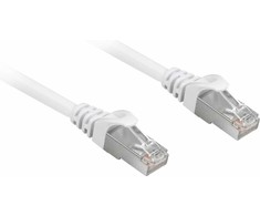 Sharkoon RJ-45/RJ-45 kat.6a S/FTP balta 5m