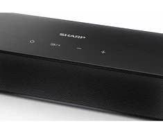 Namų kino sistema Sharp Compact 2.0 Soundbar | HT-SB121 | 120 W | Bluetooth | Belaidė jungtis | Juodas