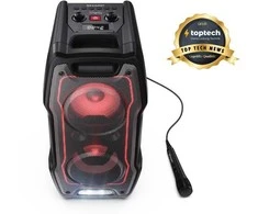 Muzikinis centras Sharp XParty® SING PS-931 nešiojama kolonėlė, Juoda