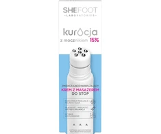 SheFoot SHEFOOT Pėdų kremas su šlapalu, minkština ir lygina odą. 15 % šlapalo, 50 ml