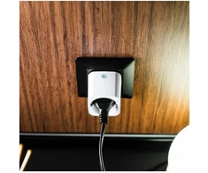 Shelly Plug M Gen3 baltas 2-pack - kleiner smarter Stecker mit WLAN und Bluetooth-Konnektivität und Leistungsmessung