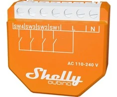 Shelly Qubino Wave i4 – keturių įėjimų Z-Wave™ valdiklis.