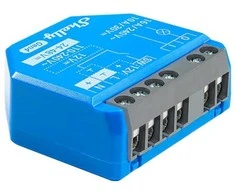 Shelly 1 Gen4 1 kanalo relė 16A (WiFi, Bluetooth, Zigbee, Matter)