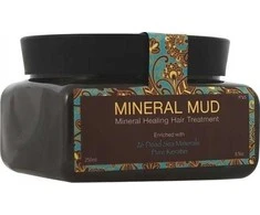 Kaukė - mineralinis purvas plaukams su Negyvosios jūros mineralais - Saphira Healing Mineral Mud, 250 ml