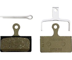 Stabdžių kaladėlės diskinių Shimano Resin G05S ncl Spring/Split Pin