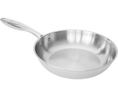 Shiori Nerūdijančio plieno 304 keptuvė be dangos, indukcinė, 24 cm