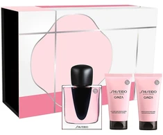 Set Shiseido: Ginza Eau De Parfum For Women, 50 ml + Ginza Moisturizing Losjonas kūnui, 50 ml + Ginza Hydrating Hand Kreminis, 50 ml