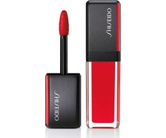 Shiseido LacquerInk Lip Shine pigmentuotas lūpų blizgis, 304 Techno Red, 6 ml