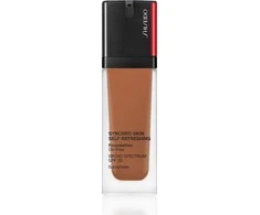 „Shiseido Synchro Skin“ gaivinantis skystas makiažo pagrindas be aliejaus, 450 Copper SPF 30, 30 ml