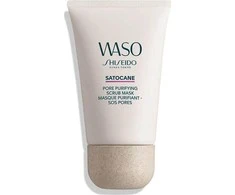 Shiseido Waso Satocane Pore Purifying Scrub Mask šveičiamoji veido kaukė, 80 ml