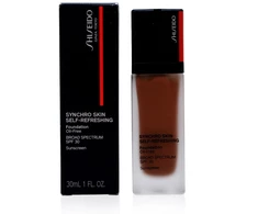 „Shiseido Synchro Skin“ gaivinamasis skystas makiažo pagrindas 540 raudonmedžio SPF 30, 30 ml