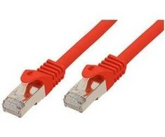 „Shiverpeaks BASIC-S“, 3 m, Cat7, S/FTP (S-STP), RJ-45, RJ-45, Raudonas