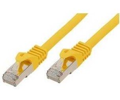 Shiverpeaks Patchcord BASIC-S Cat 7, S/FTP, PiMF, LSZH, geltona, 1m (BS75511-Y)