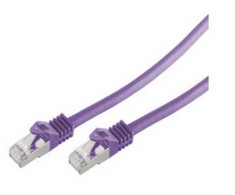 „Shiverpeaks BS75511-0.5V“, 0,5 m, Cat7, S/FTP (S-STP), RJ-45, RJ-45, violetinis
