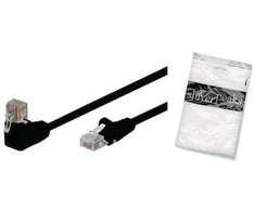 Shiverpeaks Kabelis krosowy cat6 S/FTP kątowy-prosty juoda 10m (BS08-64075)