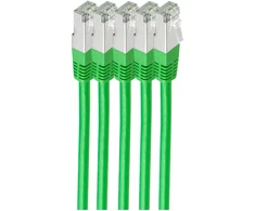 Shiverpeaks Kabelis krosowy cat6 S/FTP LSZH VE5 žalia 0,5m (BS75711-H0.5G-SET5)
