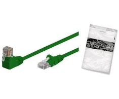 Shiverpeaks Kabelis krosowy cat6 S/FTP PIMF kątowo-prosty žalia 3m (BS08-64043)