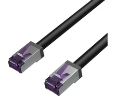 Shiverpeaks Kabelis krosowy Flexline RJ-45, Cat 6a, S/FTP, juoda, 0.15 m (FL31-28315)