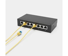 Shiverpeaks Kabelis sieciowy Patchcord cat.6 U/UTP slim geltona 0,5m (BS08-22012)