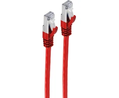 „Shiverpeaks BASIC-S“, Cat7, 3m, 3 m, Cat7, U/FTP (STP), RJ-45, RJ-45, Raudonas