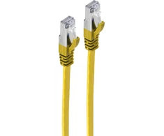Shiverpeaks Płaski kabelis sieciowy RJ-45, Cat 7, U/FTP, geltona, 5m (BS75515-SLY)