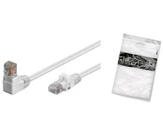 Shiverpeaks Patchkabel cat6 S/FTP PIMF kątowo-prosty balta 7,5m (BS08-64066)