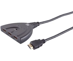 Shiverpeaks Professional HDMI perjungiklis 3x1 ABS 4K60Hz (SP05-02001)