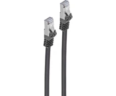 Shiverpeaks Patchcord BASIC-S, Cat 7, S/FTP, PUR, juoda, 1m (BS08-39025)