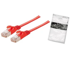 „Shiverpeaks BASIC-S“, Cat7, 0.5m, 0.5 m, Cat7, U/FTP (STP), RJ-45, RJ-45, Raudonas