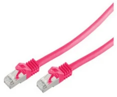 Shiverpeaks Patchcord BASIC-S Cat 7, S/FTP, PiMF, LSZH, rožinė, 1m (BS75511-M)