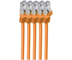 Shiverpeaks Patchcord BASIC-S Cat 7, S/FTP, PiMF, LSZH, oranžinė, 2m, 5 vnt (BS75512-O-SET5)