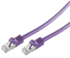 Shiverpeaks Patchcord BASIC-S Cat 7, S/FTP, PiMF, LSZH, violetinė, 3m (BS75513-V)