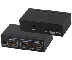 Shiverpeaks Professional HDMI Switch 2xIN 1xOUT 4K2K 3D (SP05-02002)