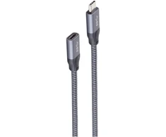 „Shiverpeaks USB C-C kabelis prailgintuvas 3.2 Gen2 (BS13-46010)“