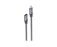 „shiverpeaks ®-BASIC-S“ – USB C-C kabelis – USB-C® prailginimo kabelis, 3.2 Gen 2, „Pro“, 2,0 m (BS13-46030)