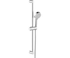 Dušo komplektas ORAS LINEA, stovas, žarna 150 cm, 3-jų srovių dušo galva, chromo sp.